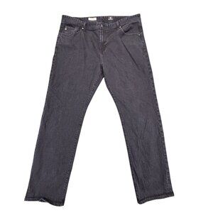 AG Adriano Goldschmied The Graduate Jeans Mens 40x32 Black Tailored Leg Denim